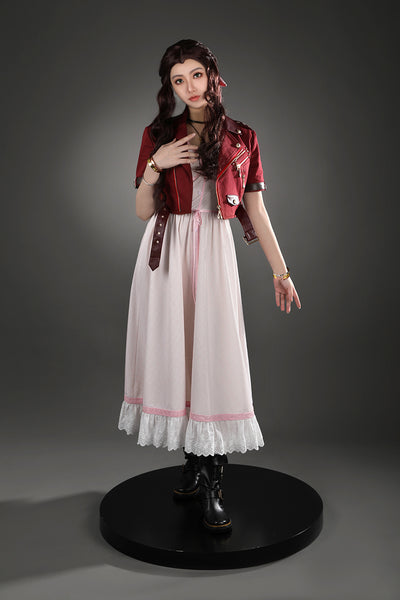 ファイナルファンタジー VII リメイク　エアリス ゲインズブール /Aerith Gainsborough　コスチューム　C08876