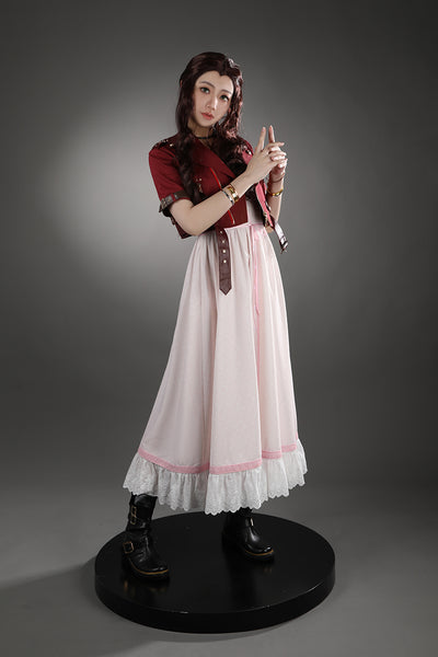ファイナルファンタジー VII リメイク　エアリス ゲインズブール /Aerith Gainsborough　コスチューム　C08876