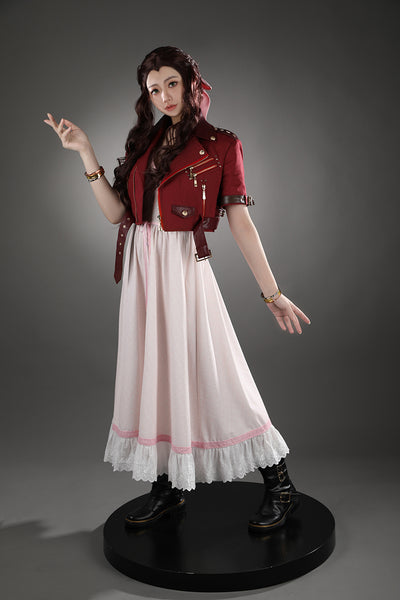 ファイナルファンタジー VII リメイク　エアリス ゲインズブール /Aerith Gainsborough　コスチューム　C08876