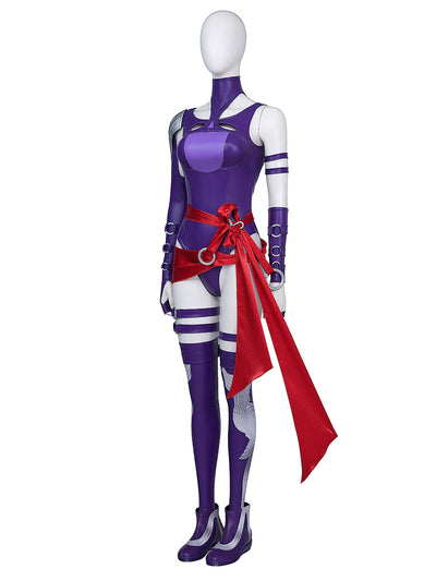 Game Rivals Psylocke ゲームスキン コスプレ コスチューム C09335