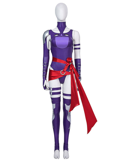 Game Rivals Psylocke ゲームスキン コスプレ コスチューム C09335