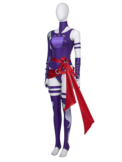 Game Rivals Psylocke ゲームスキン コスプレ コスチューム C09335