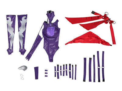 Game Rivals Psylocke ゲームスキン コスプレ コスチューム C09335