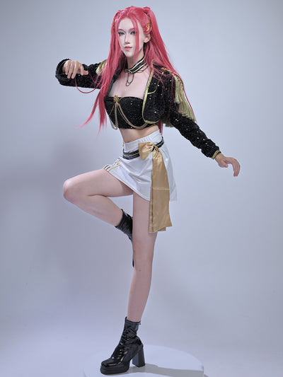 ミラ Mira ゴールド コスプレ コスチューム C09564