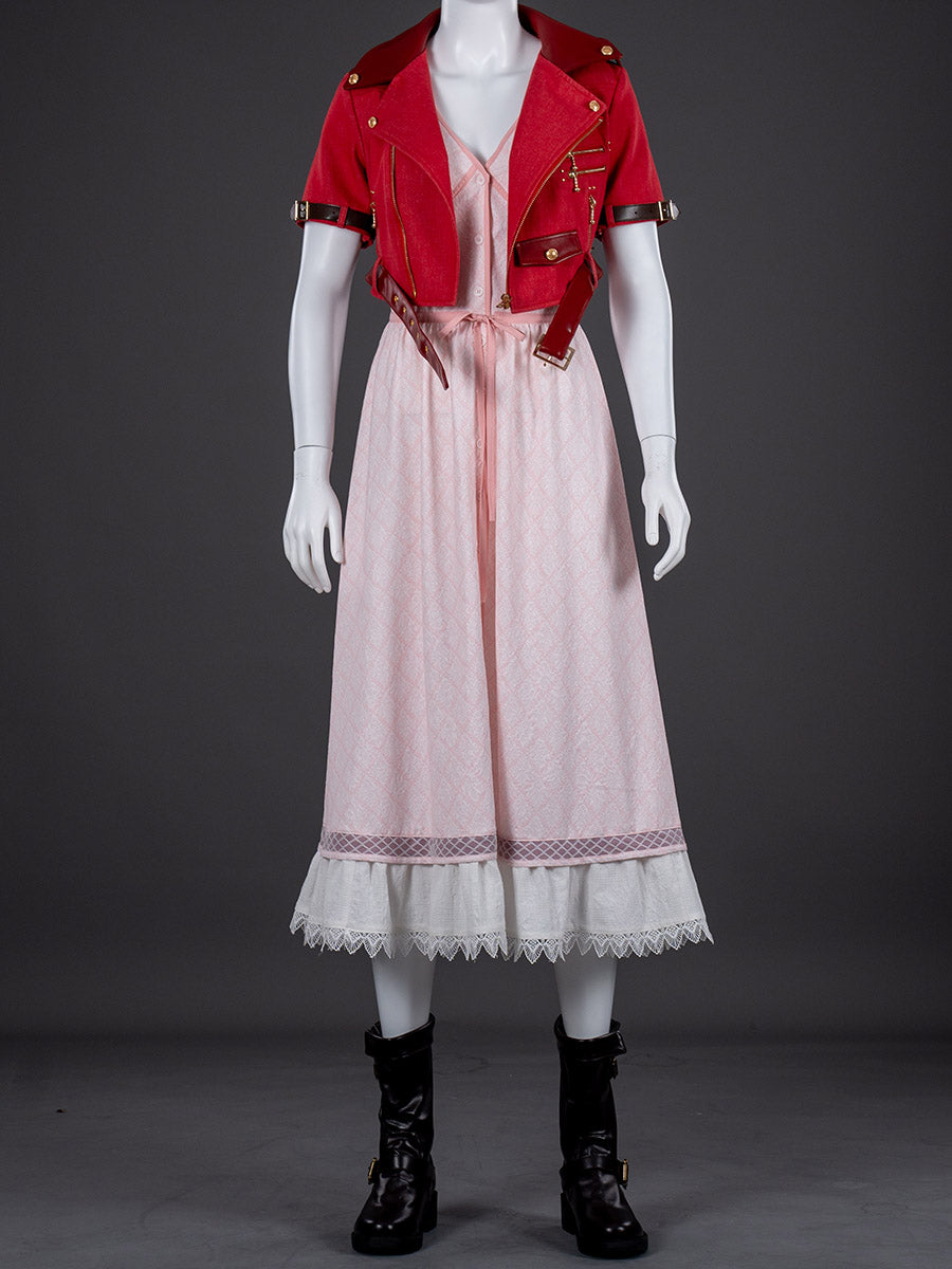 ファイナルファンタジー VII リメイク　エアリス ゲインズブール /Aerith Gainsborough　コスチューム　C09173