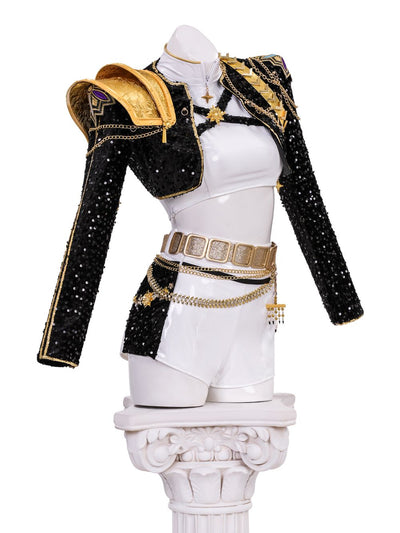 ルミ Rumi ゴールド コスプレ コスチューム C09519