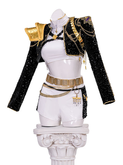 ルミ Rumi ゴールド コスプレ コスチューム C09519