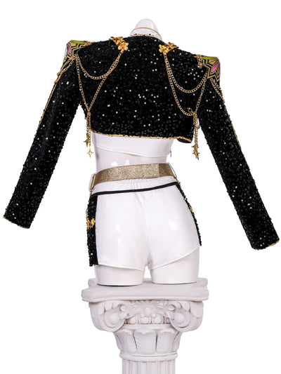 ルミ Rumi ゴールド コスプレ コスチューム C09519