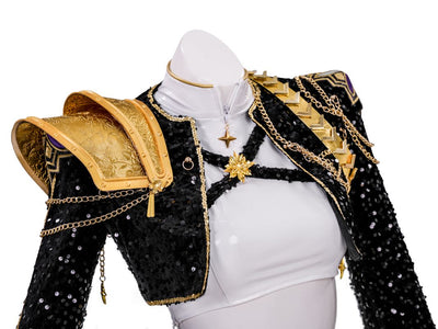 ルミ Rumi ゴールド コスプレ コスチューム C09519