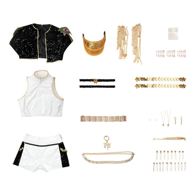 ルミ Rumi ゴールド コスプレ コスチューム C09519