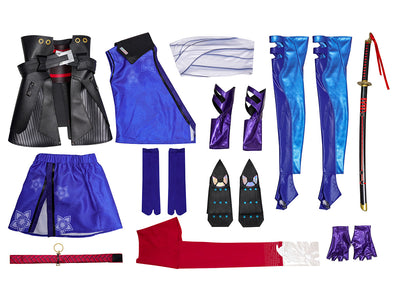 Game Rivals Psylocke コスプレ コスチューム C09334