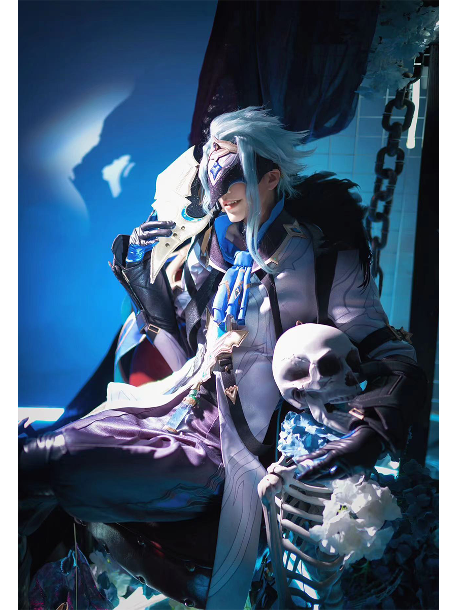 原神 ファデュイ ドットーレ 博士 (はかせ) コスチューム - ProCosplay 原神 ファデュイ ドットーレ 博士 (はかせ) コスチューム - ProCosplay