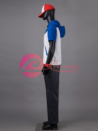 Pokemon Pocket Monster Ash Ketchum Cosplay Costume Mp003417 Costumes