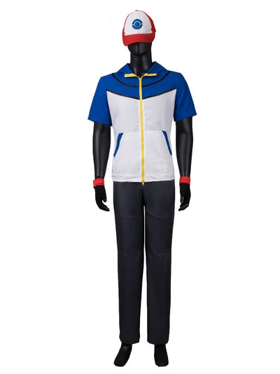Pokemon Pocket Monster Ash Ketchum Cosplay Costume Mp003417 Costumes