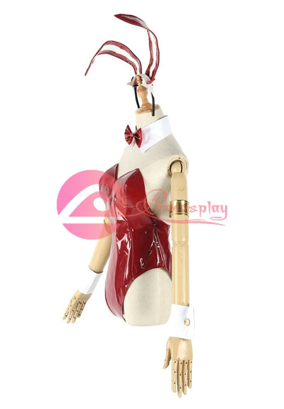 Rolecos Anime Darling In The Franxx Cosplay Costume Zero Two Bunny Girl 02 Sexy Women Jumpsuit Red