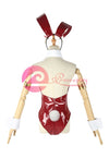 Rolecos Anime Darling In The Franxx Cosplay Costume Zero Two Bunny Girl 02 Sexy Women Jumpsuit Red