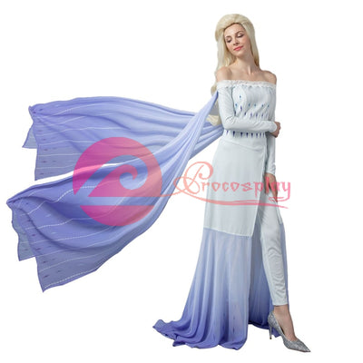 ( Disney ) 2 Frozen Ii Elsa 5 Vermp005306 Cosplay Costume