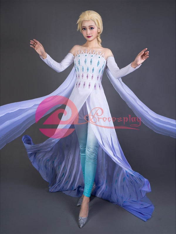 エルサ 第5の精霊 Ver コスプレ衣装 アナと雪の女王 2 コスプレ通販
