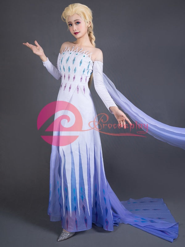 エルサ 第5の精霊 Ver コスプレ衣装 アナと雪の女王 2 コスプレ通販 
