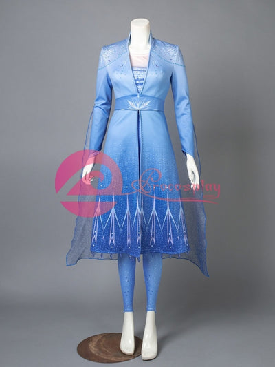 ( Disney ) 2 Frozen Ii Elsa )Mp005238 Cosplay Costume
