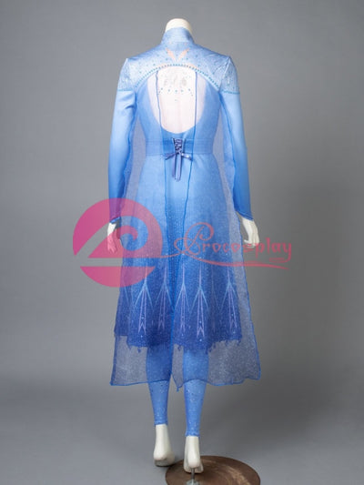 ( Disney ) 2 Frozen Ii Elsa )Mp005238 Cosplay Costume