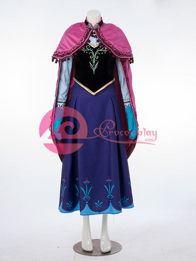 ( Disney ) Frozen Anna )Mp001318 Cosplay Costume