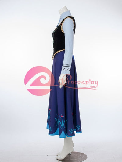 ( Disney ) Frozen Anna )Mp001318 Cosplay Costume