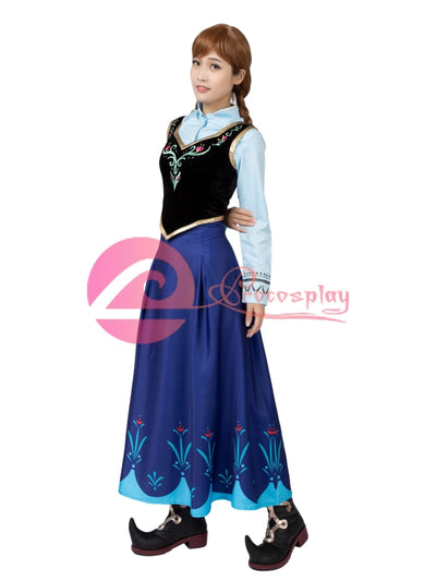 ( Disney ) Frozen Anna )Mp001318 Cosplay Costume