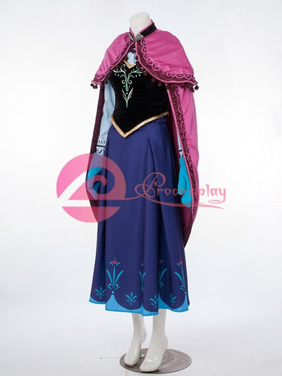( Disney ) Frozen Anna )Mp001318 Cosplay Costume