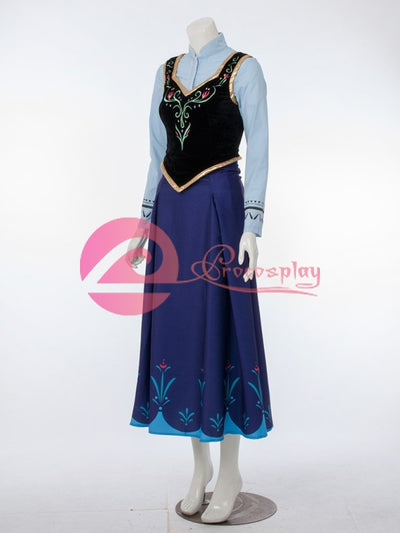 ( Disney ) Frozen Anna )Mp001318 Cosplay Costume