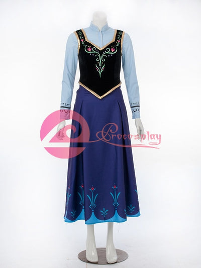 ( Disney ) Frozen Anna )Mp001318 Cosplay Costume