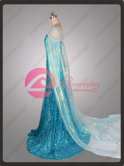 ( Disney ) Frozen Elsa )Mp001634 Cosplay Costume