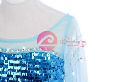 ( Disney ) Frozen Elsa Mp004877 Cosplay Costume