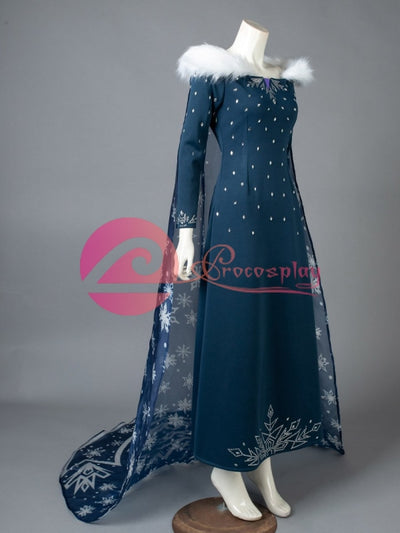 ( Disney ) / Olafs Frozen Adventure Elsa )Mp004958 Cosplay Costume