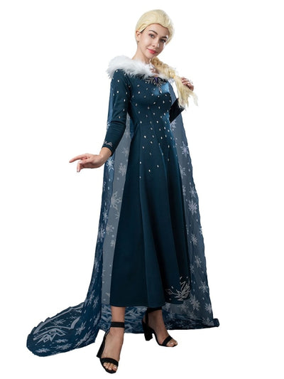 ( Disney ) / Olafs Frozen Adventure Elsa )Mp004958 Cosplay Costume