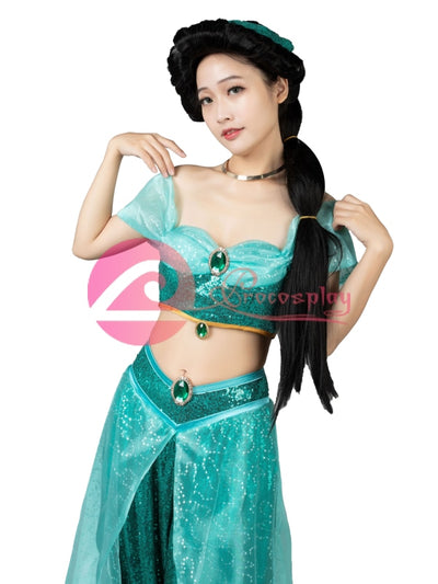 ( Aladdin ) Jasmine )Mp003881 Cosplay Costume