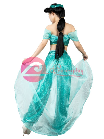( Aladdin ) Jasmine )Mp003881 Cosplay Costume