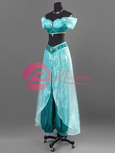 ( Aladdin ) Jasmine )Mp003881 Cosplay Costume