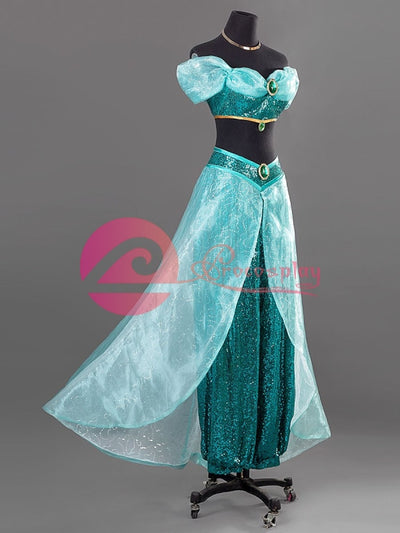 ( Aladdin ) Jasmine )Mp003881 Cosplay Costume