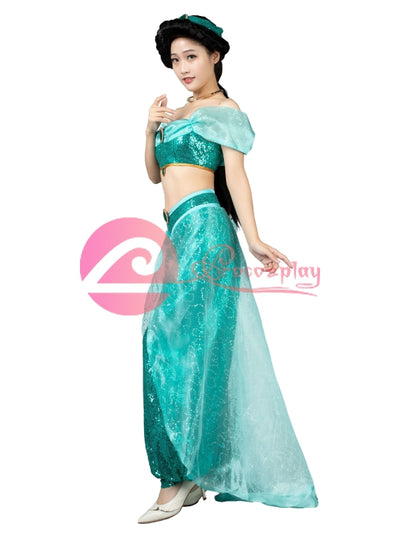 ( Aladdin ) Jasmine )Mp003881 Cosplay Costume