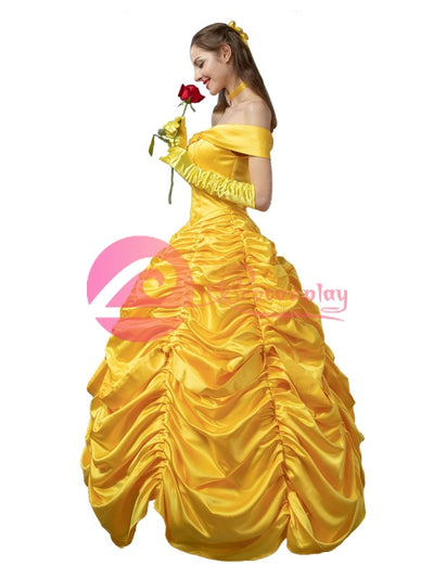 ( Disney ) Beauty And The Beast Belle )Mp002019 Cosplay Costume