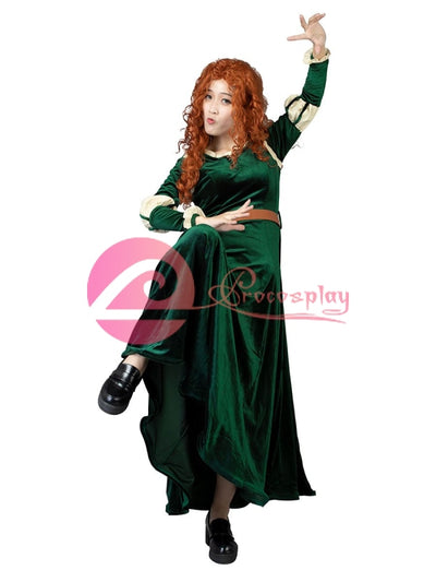 ( Disney ) Brave Merida )Mp003883 Cosplay Costume