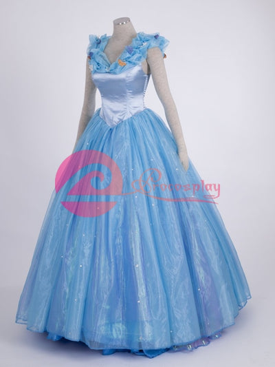 ( Disney ) Cinderella Ella Vermp002343 Cosplay Costume