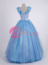 ( Disney ) Cinderella Ella Vermp002343 Cosplay Costume