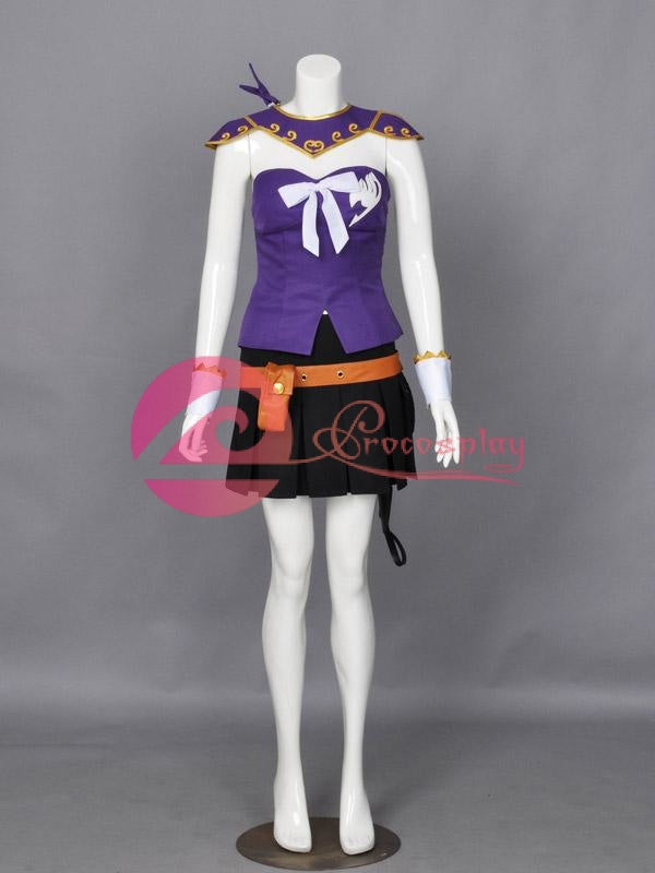 【即日発送可能】 フェアリーテイル ルーシィ コスプレ 衣装+武器 道具 服 即日発送可能】 フェアリーテイル ルーシィ コスプレ 衣装+武器