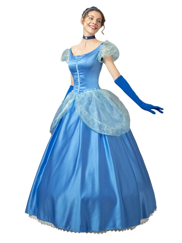 【 国内在庫 】 ディズニー ( Disney )　シンデレラ ( Cinderella )　シンデレラ ( Cinderella ) ダンスドレス Ver　コスチューム　mp003412