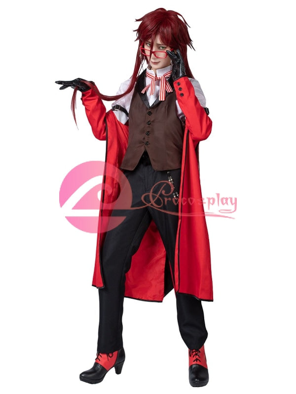 海外在庫 】 グレル・サトクリフ コスプレ衣装 黒執事 コスプレ