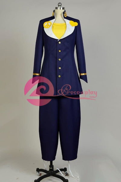Jojos Bizarre Adventure Josuke Higashikata Cosplay Costume