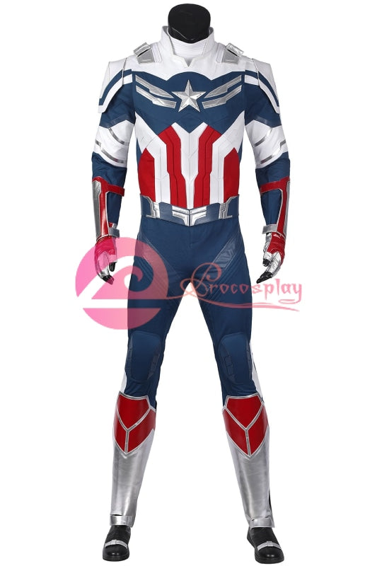 サム・ウィルソン キャプテン・アメリカ コスプレ衣装 ファルコン