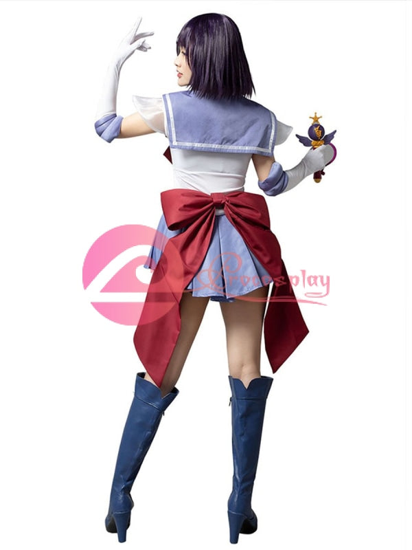 土萠ほたる / セーラーサターン コスプレ衣装 美少女戦士